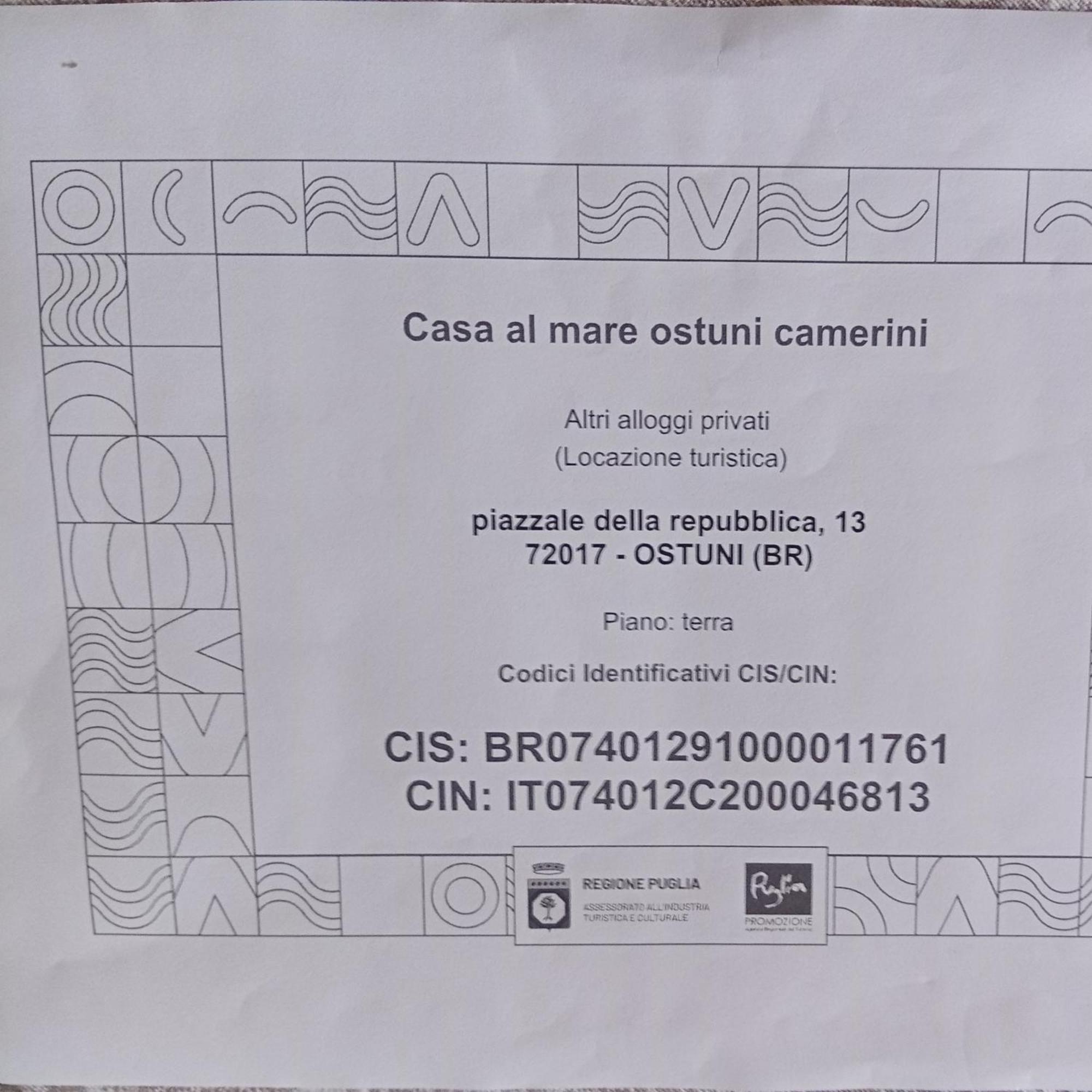 Casa Al Mare Ostuni Camerini Villanova di Ostuni Εξωτερικό φωτογραφία